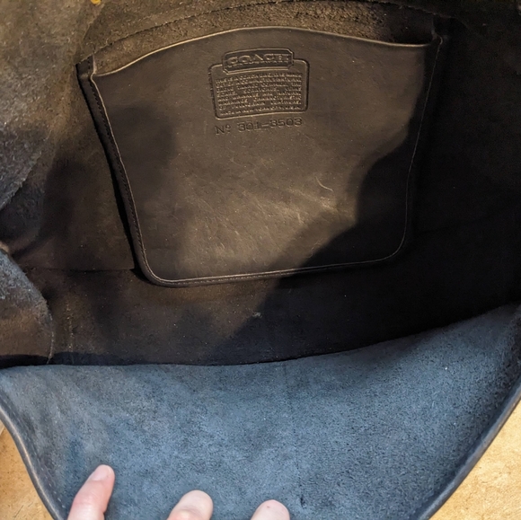 Vintage Coach NYC Musette Bag №9625 in Black - Picture 4 of 5